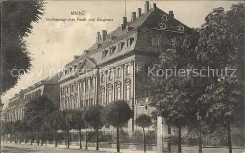 Mainz Rhein Grossherzogliches Palais und Zeughaus / Mainz Rhein /Mainz Stadtkreis