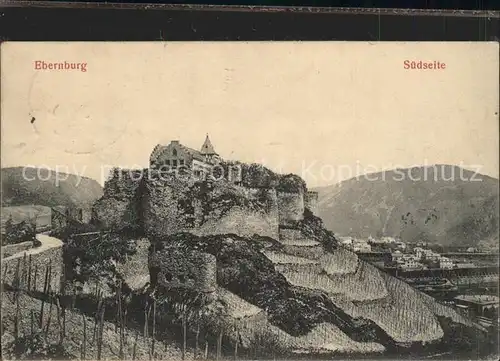 Ebernburg Burg Panorama Kat. Bad Muenster am Stein Ebernburg
