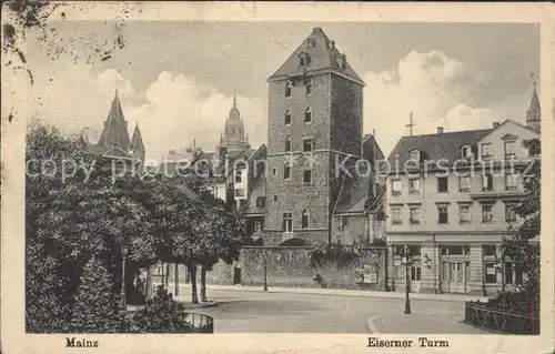 Mainz Rhein Eiserner Turm / Mainz Rhein /Mainz Stadtkreis