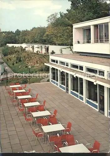 Herbstein Kolping Feriendorf Terrasse Kat. Herbstein