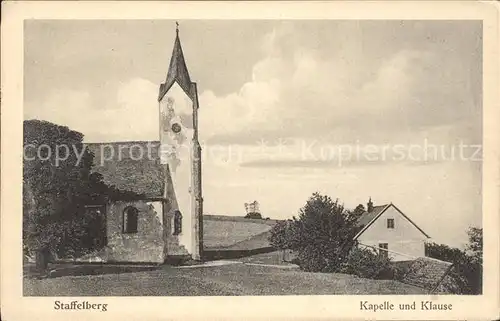 Staffelberg Kapelle und Klause Kat. Bad Staffelstein