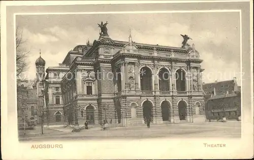 Augsburg Theater Kat. Augsburg