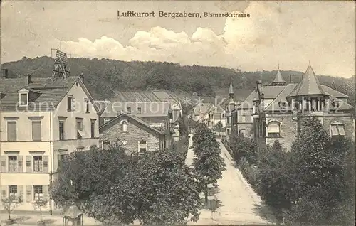 Bad Bergzabern Bismarckstrasse Luftkurort Kat. Bad Bergzabern