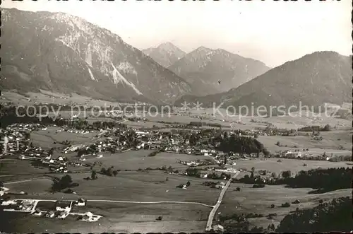 Ruhpolding Fliegeraufnahme Alpen Kat. Ruhpolding