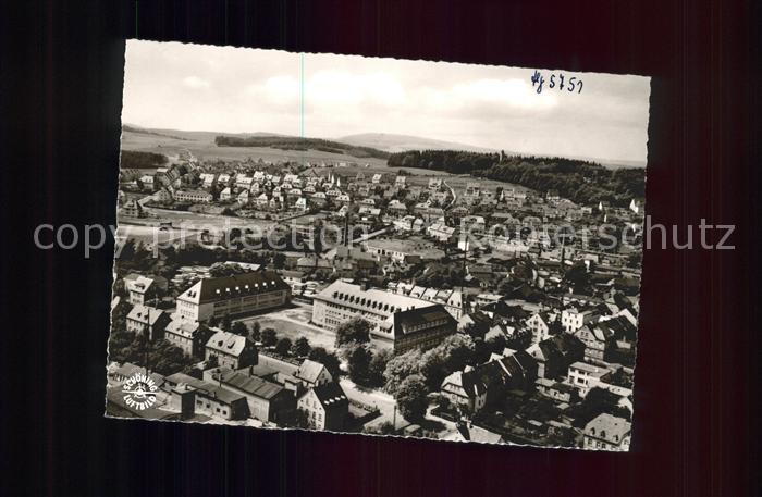 Helmbrechts Oberfranken Fliegeraufnahme Kat. Helmbrechts Nr. dk02569