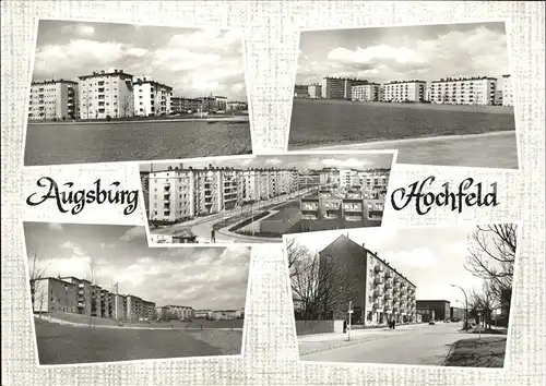 Hochfeld Augsburg Siedlung Hochhaus Kat. Augsburg