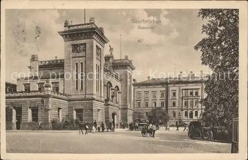 Saarbruecken Bahnhof Kat. Saarbruecken