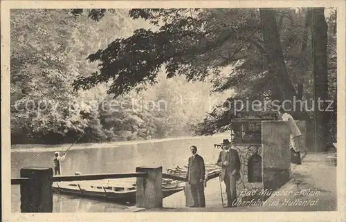 Bad Muenster Stein Ebernburg ueberfahrt ins Huttental / Bad Muenster am Stein-Ebernburg /Bad Kreuznach LKR