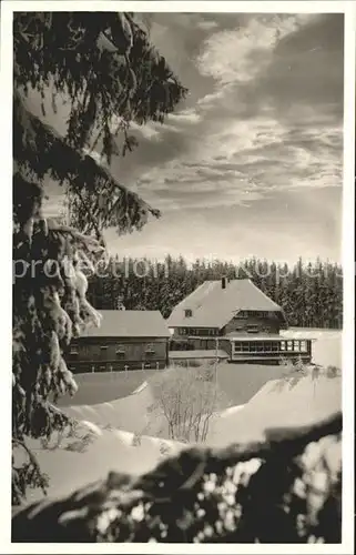 Schoenwald Schwarzwald Ludwig Frank Heim Arbeiterwohlfahrt Kat. Schoenwald im Schwarzwald