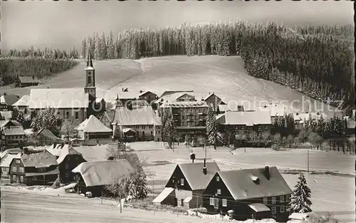 Schoenwald Schwarzwald im Winter Kat. Schoenwald im Schwarzwald