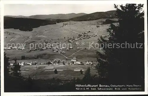 Bernau Schwarzwald Geburtsort von Hans Thoma Kat. Bernau im Schwarzwald