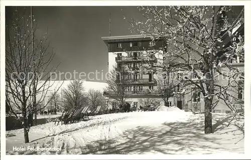 Feldberg Schwarzwald Hotel Feldbergerhof Kat. Feldberg (Schwarzwald)