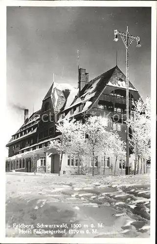 Feldberg Schwarzwald Hotel Feldbergerhof Kat. Feldberg (Schwarzwald)