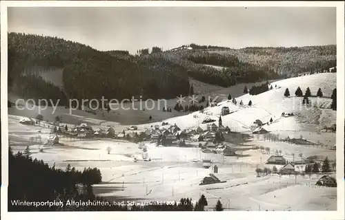 Altglashuetten  Kat. Feldberg (Schwarzwald)