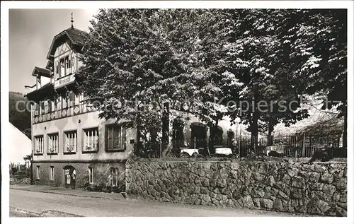 Hornberg Schwarzwald Gasthaus zum Krokodil Kat. Hornberg