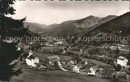 Niederwasser Gasthaus Pension Roessle Kat. Hornberg