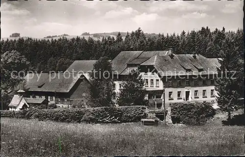 Breitnau Gasthaus Pension Ravennaschlucht Kat. Breitnau