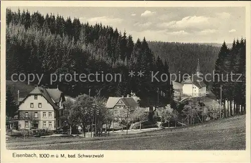 Eisenbach Schwarzwald  Kat. Eisenbach (Hochschwarzwald)