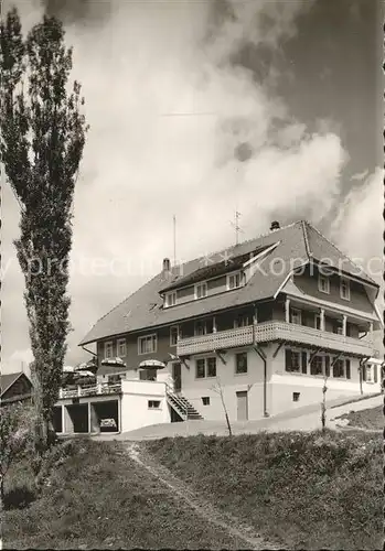 Haeusern Schwarzwald Gasthaus Pension Waldlust Kat. Haeusern