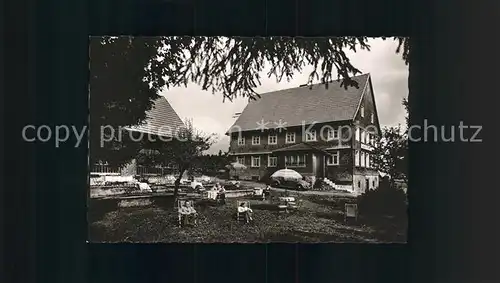 Escheck Gasthaus Pension Loewen Kat. Schoenwald im Schwarzwald