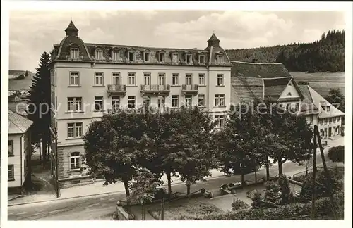 Schoenwald Schwarzwald Hotel Kurhaus Adler Kat. Schoenwald im Schwarzwald