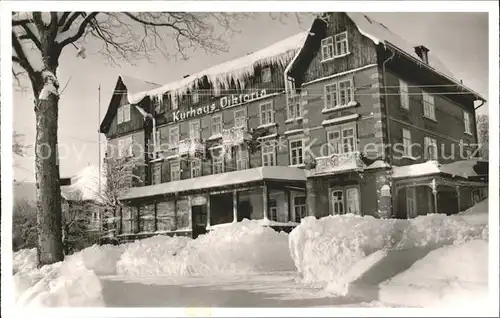 Schoenwald Schwarzwald Kurhaus Viktoria Kat. Schoenwald im Schwarzwald