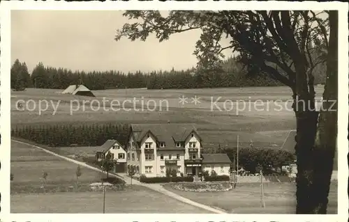 Schoenwald Schwarzwald Hotel Schwarzwaelder Hof Kat. Schoenwald im Schwarzwald