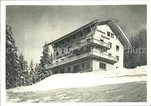 Feldberg Schwarzwald Gasthaus Jaegermatt Kat. Feldberg (Schwarzwald)