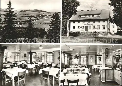 Breitnau Gasthaus Pension zum Loewen Kat. Breitnau