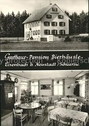 Eisenbach Schwarzwald Gasthaus Pension Bierhaeusle Kat. Eisenbach (Hochschwarzwald)