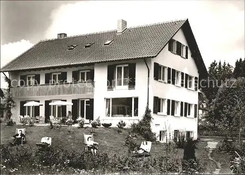 Koenigsfeld Schwarzwald Hotel Pension Hahnenhof Kat. Koenigsfeld im Schwarzwald