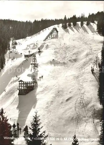 Feldberg Schwarzwald Skipiste Schanze Lift Kat. Feldberg (Schwarzwald)