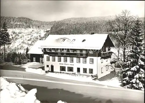 Baerental Feldberg Gasthaus Pension Zum Baeren Kat. Feldberg (Schwarzwald)