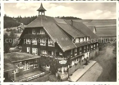 Schoenwald Schwarzwald Hotel Hirschen Kat. Schoenwald im Schwarzwald