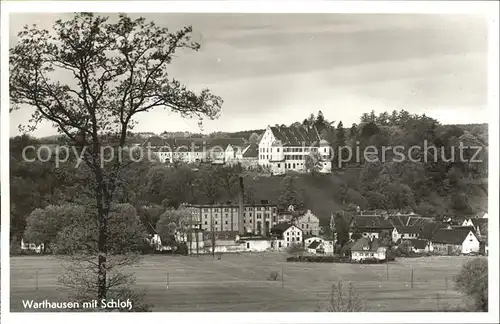 Warthausen Riss mit Schloss Kat. Warthausen