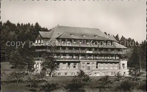 Rodt Freudenstadt Sanatoriim Hohenrodt Kat. Lossburg