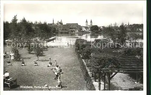 Bad Waldsee Strandbad Kat. Bad Waldsee