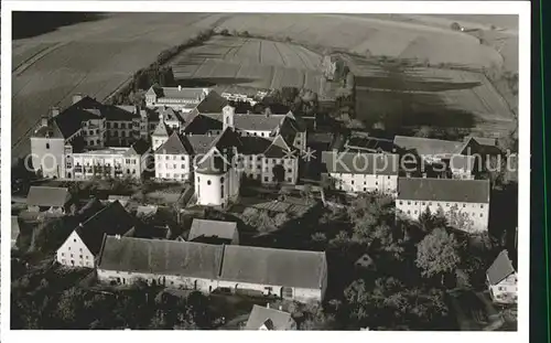 Saulgau Institut Kloster Siessen Fliegeraufnahme Kat. Bad Saulgau