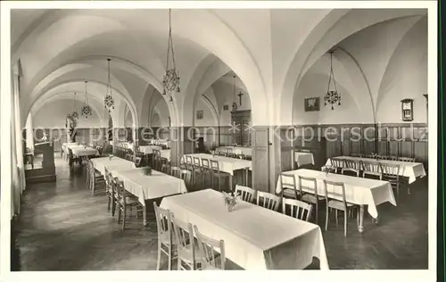 Saulgau Institut Kloster Siessen Speisesaal Kat. Bad Saulgau