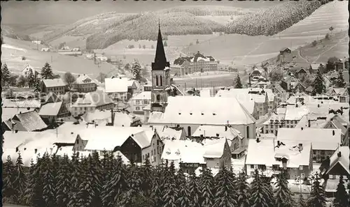Voehrenbach im Winter Kat. Voehrenbach