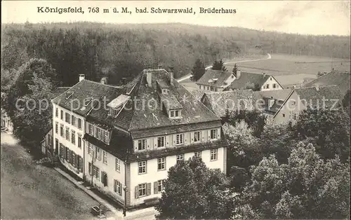 Koenigsfeld Schwarzwald Bruederhaus Kat. Koenigsfeld im Schwarzwald