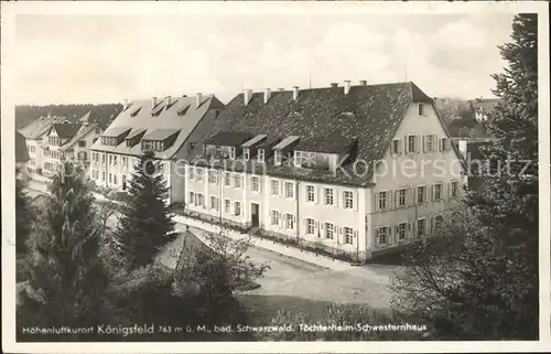 Koenigsfeld Schwarzwald Toechternheim Schwesternhaus Kat. Koenigsfeld im Schwarzwald