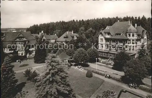 Koenigsfeld Schwarzwald Schwarzwald Hotel Kat. Koenigsfeld im Schwarzwald