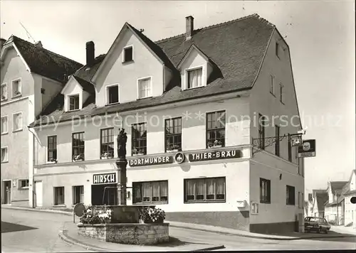 Deggingen Gasthaus zum Hirsch Kat. Deggingen