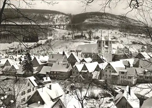 Wiesensteig im Wintr Kat. Wiesensteig