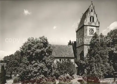 Oberlenningen Kirchenpartie Kat. Lenningen