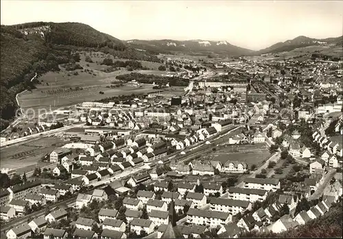 Ebingen Fliegeraufnahme Kat. Albstadt