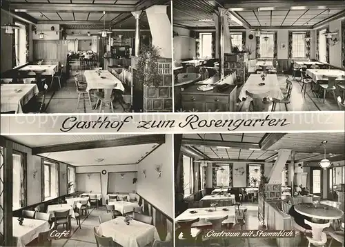 Winterlingen Gasthaus Rosengarten August Zunzer Kat. Winterlingen