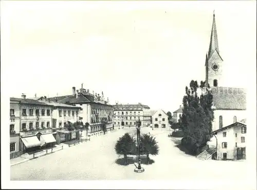 Holzkirchen Oberbayern Marktplatz Kat. Holzkirchen