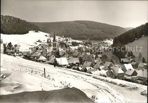 Voehrenbach Skilift Winter Kat. Voehrenbach